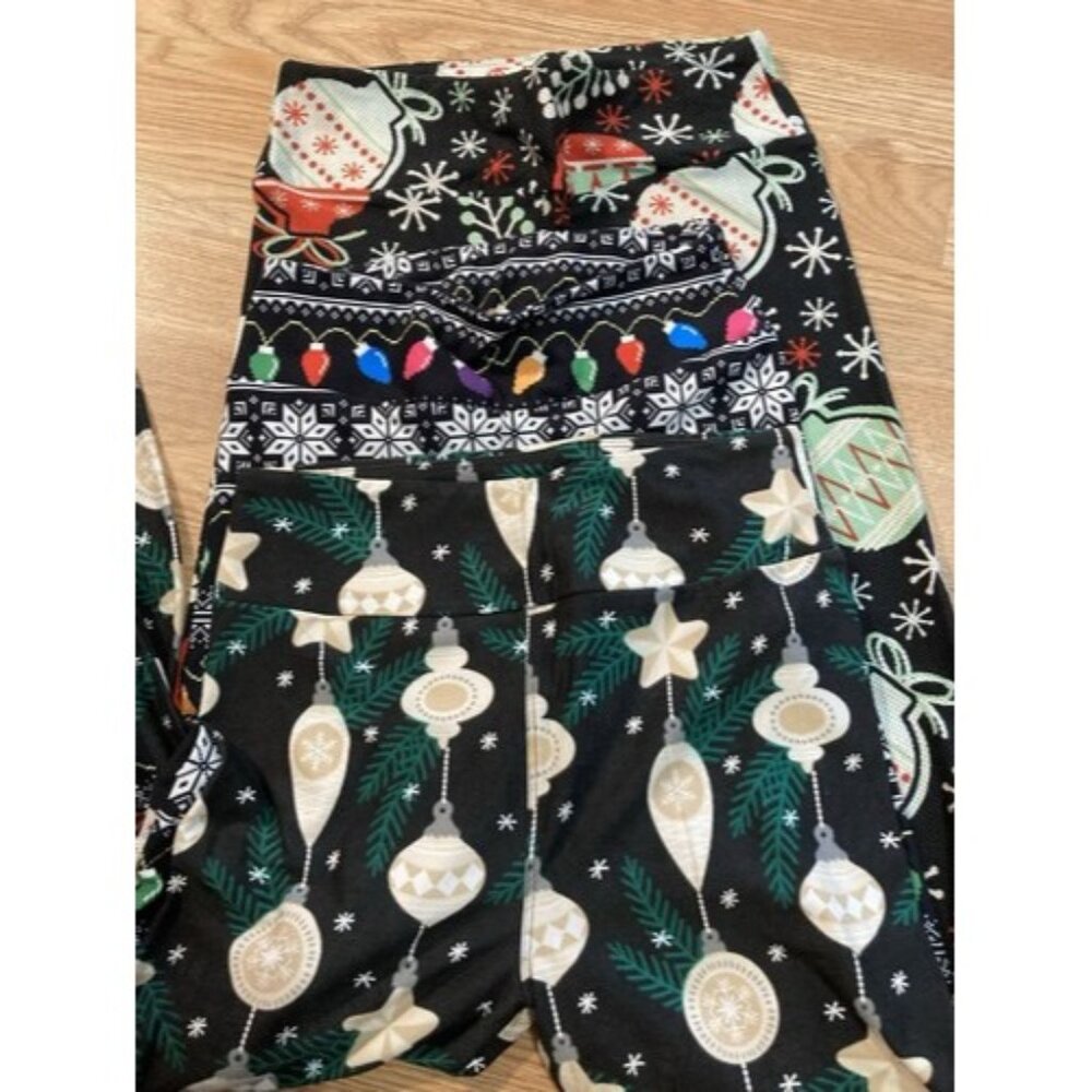 Dream Brand Leggings Juniors One Sz Multicolor Rush Design